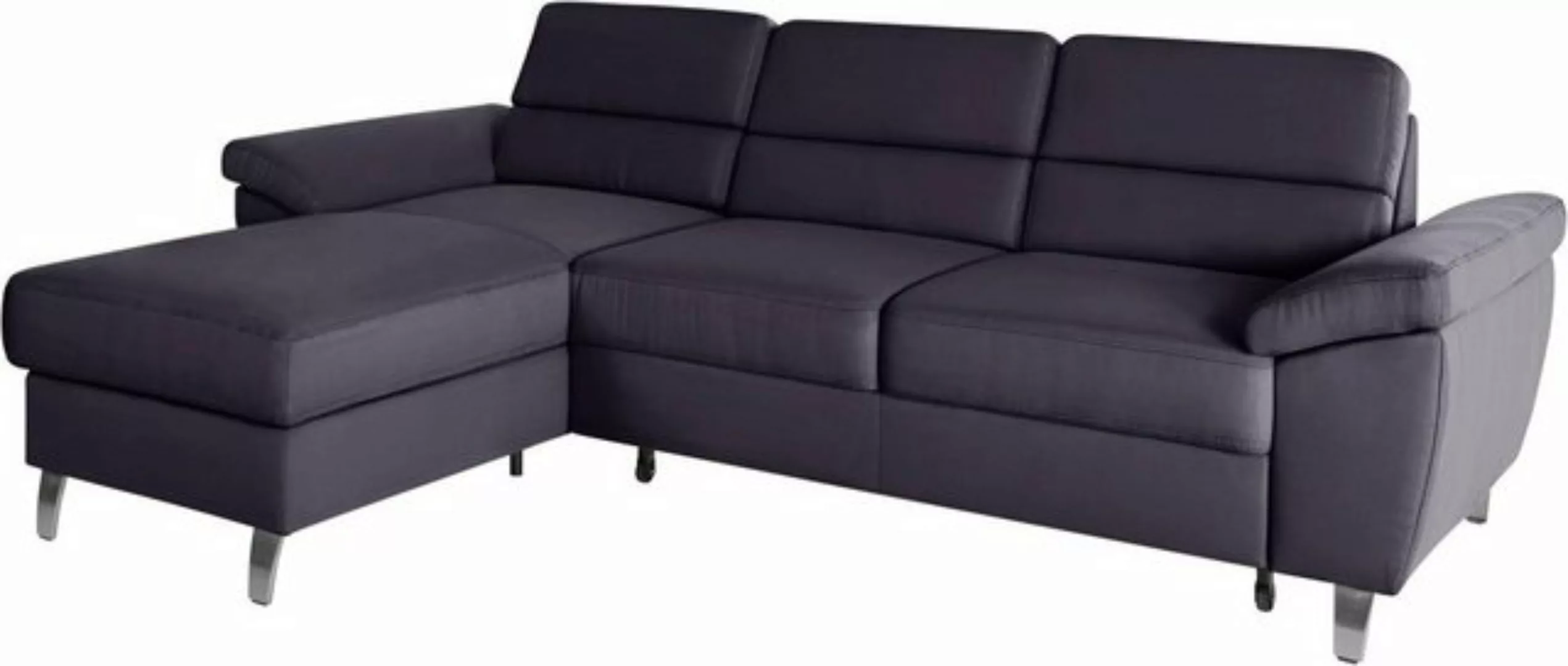 sit&more Ecksofa "Sorano L-Form", wahlweise mit Bettfunktion und Bettkasten günstig online kaufen