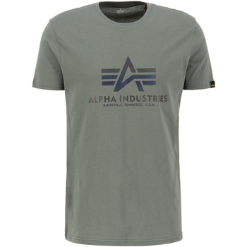Alpha Industries  T-Shirts & Poloshirts Basic T-Shirt BL Rainbow Ref. - vin günstig online kaufen