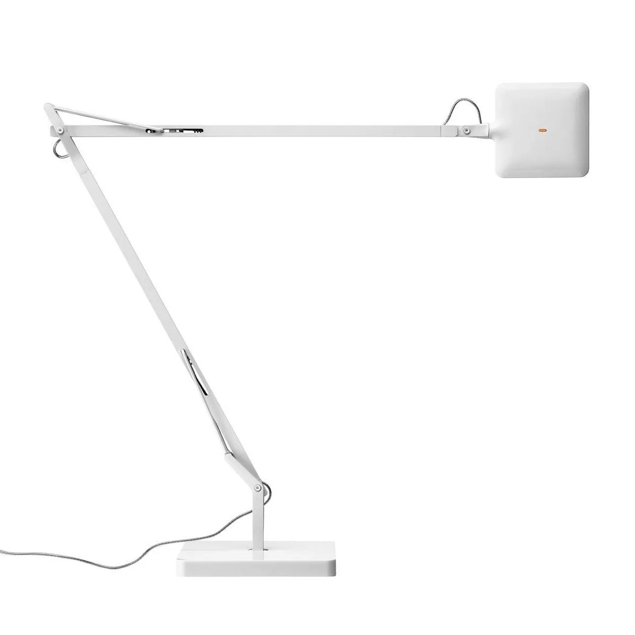 Flos - Kelvin Base LED Tischleuchte Green Mode - weiß glänzend/Schirm drehb günstig online kaufen