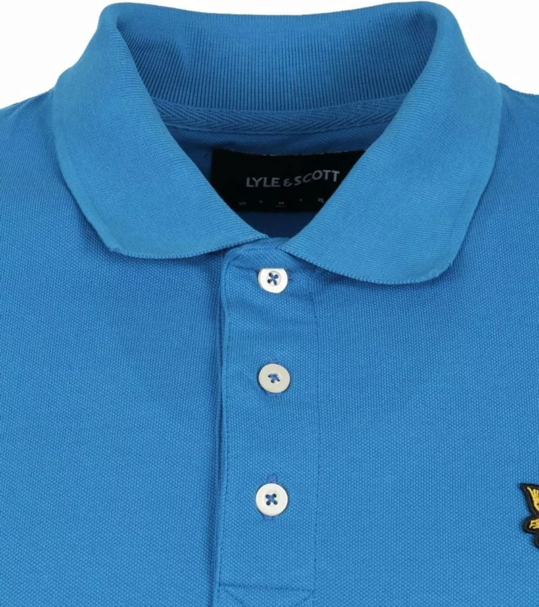 Lyle and Scott Poloshirt Blau  - Größe S günstig online kaufen