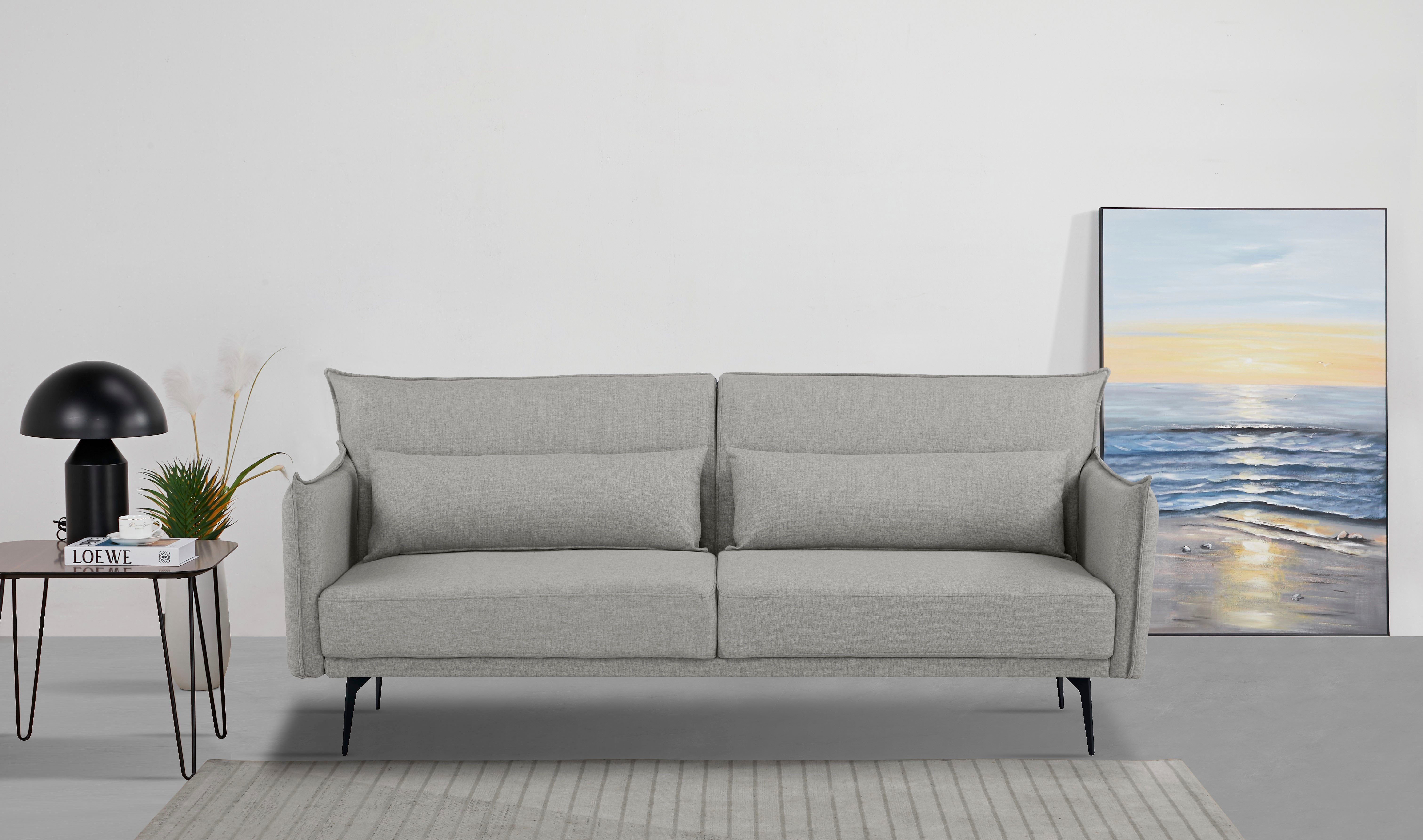 INOSIGN Schlafsofa TULARE, 204 cm, klappbarer günstig online kaufen