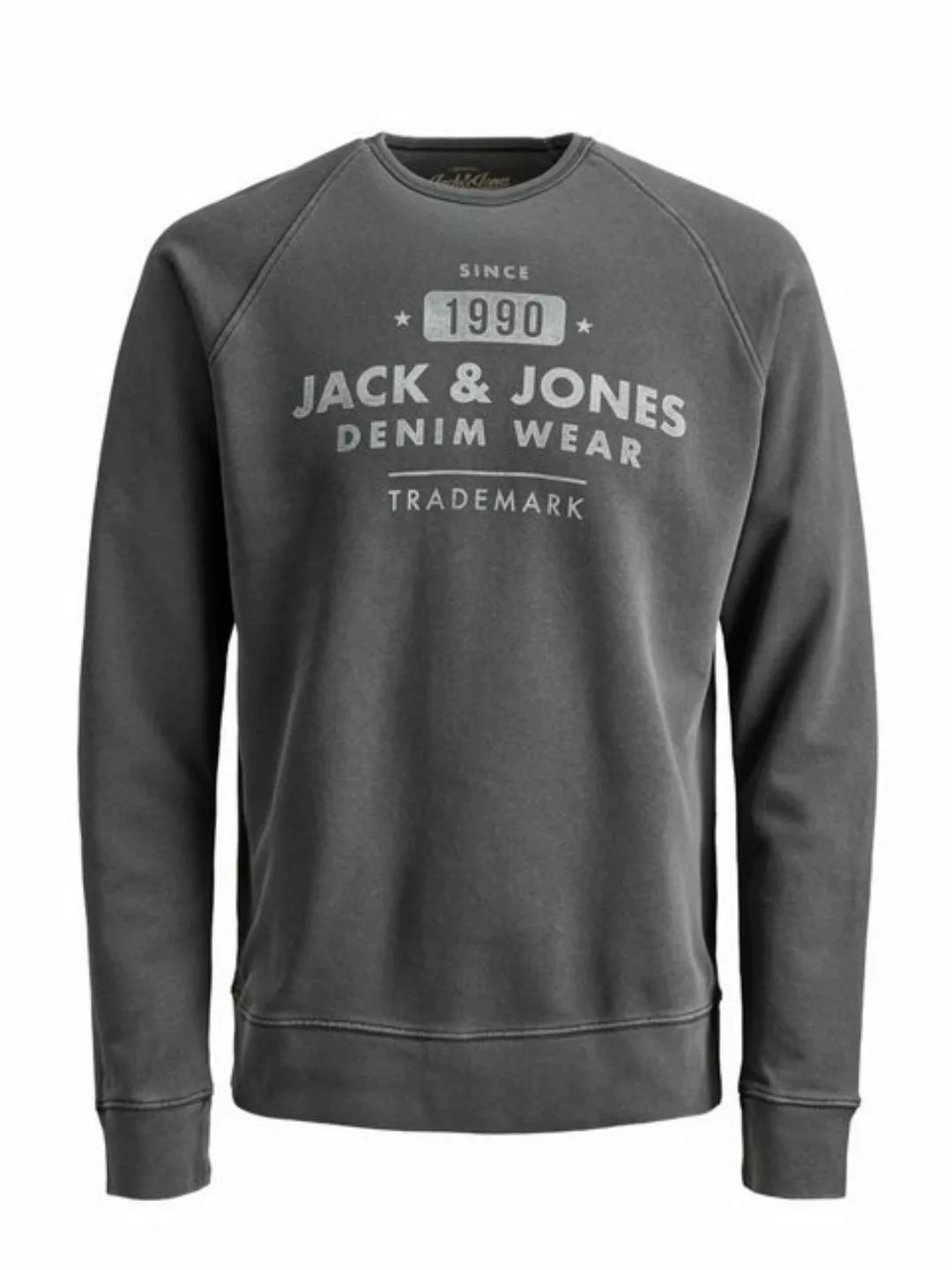 Jack & Jones Sweatshirt JJEJEANS WASHED SWEAT CREW NECK NO günstig online kaufen
