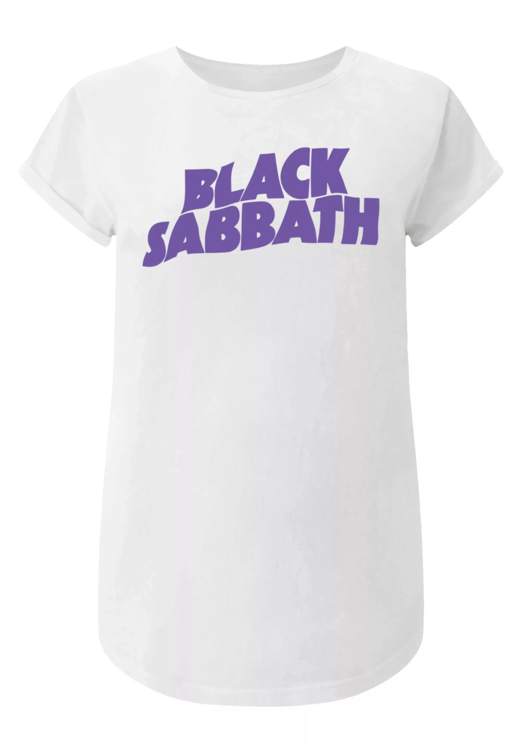 F4NT4STIC T-Shirt "Black Sabbath Wavy Logo" günstig online kaufen