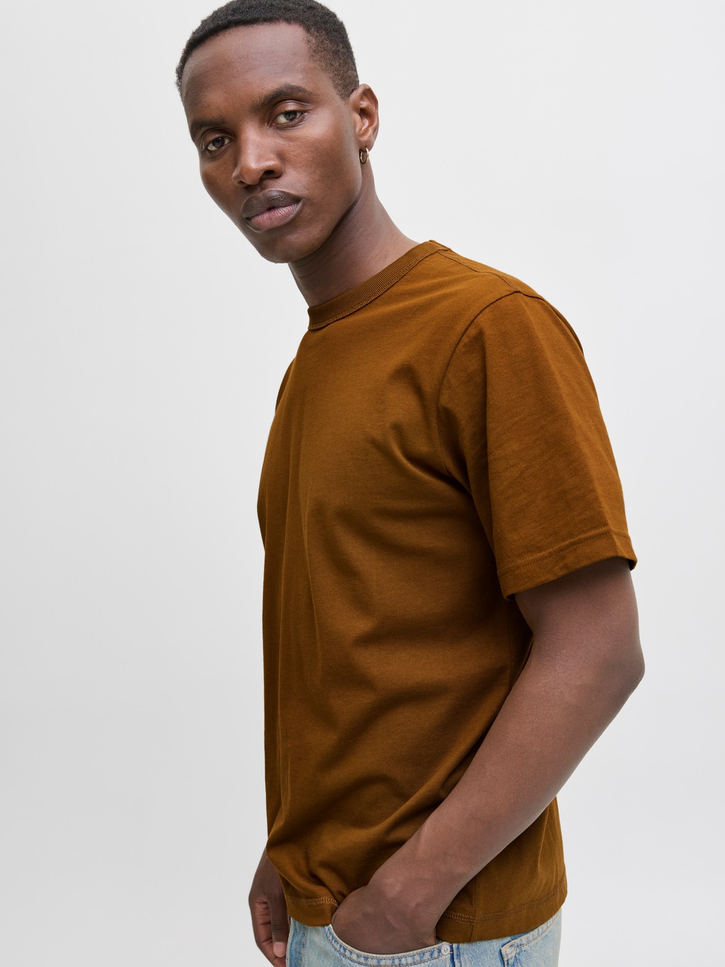 Jack & Jones Rundhalsshirt "JJEDOVER TEE SS CREW NECK" günstig online kaufen