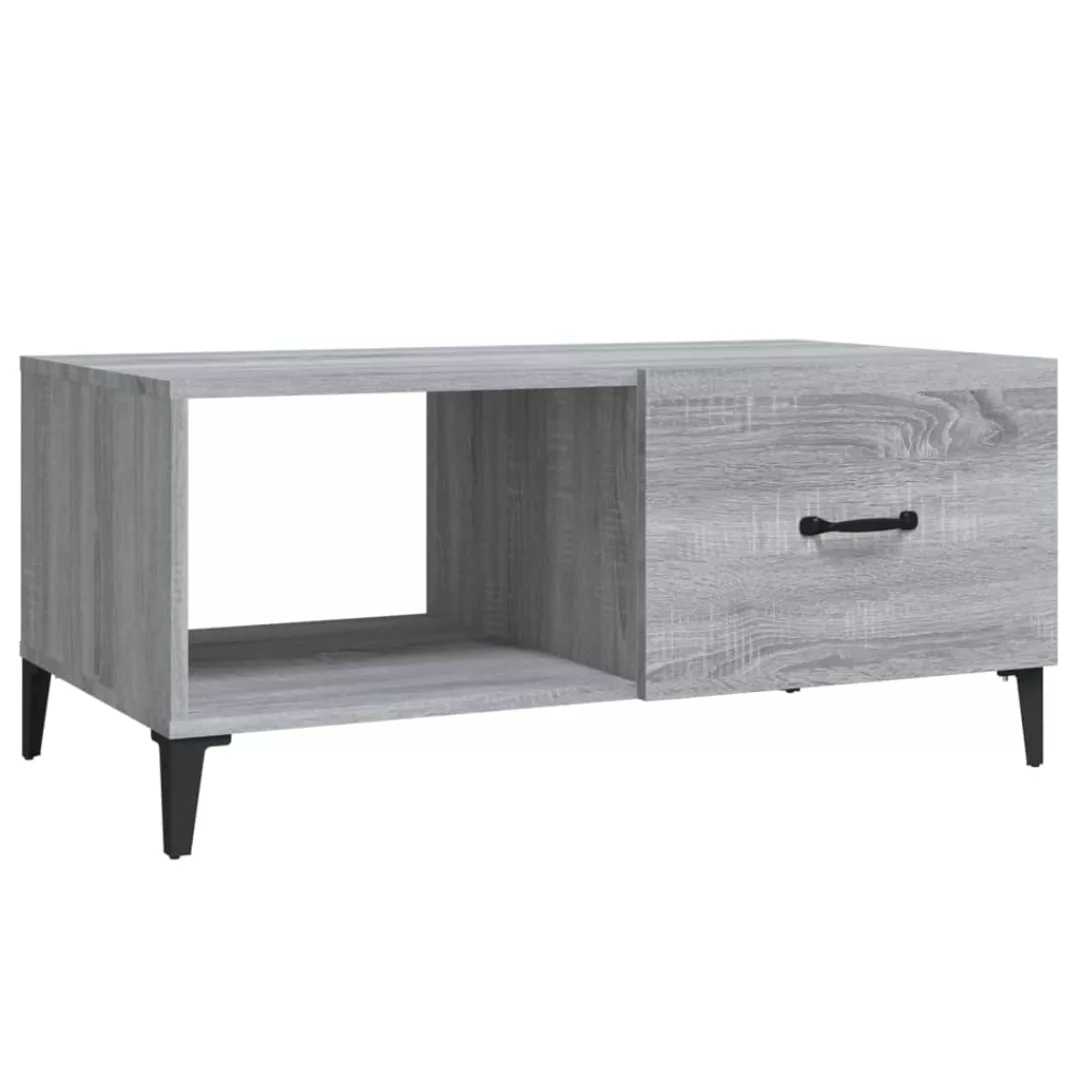 Vidaxl Couchtisch Grau Sonoma 90x50x40 Cm Holzwerkstoff günstig online kaufen