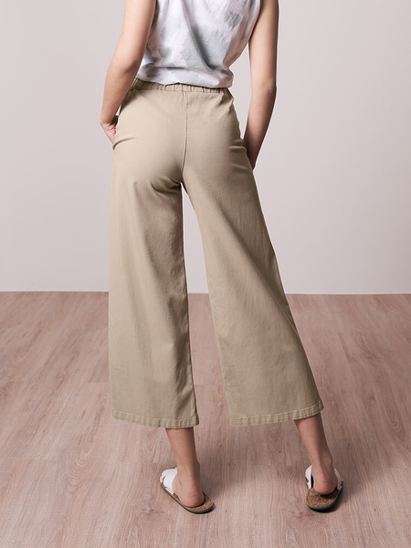 Cheesyaspie Lyocell (Tencel) Culotte Damen Sand günstig online kaufen