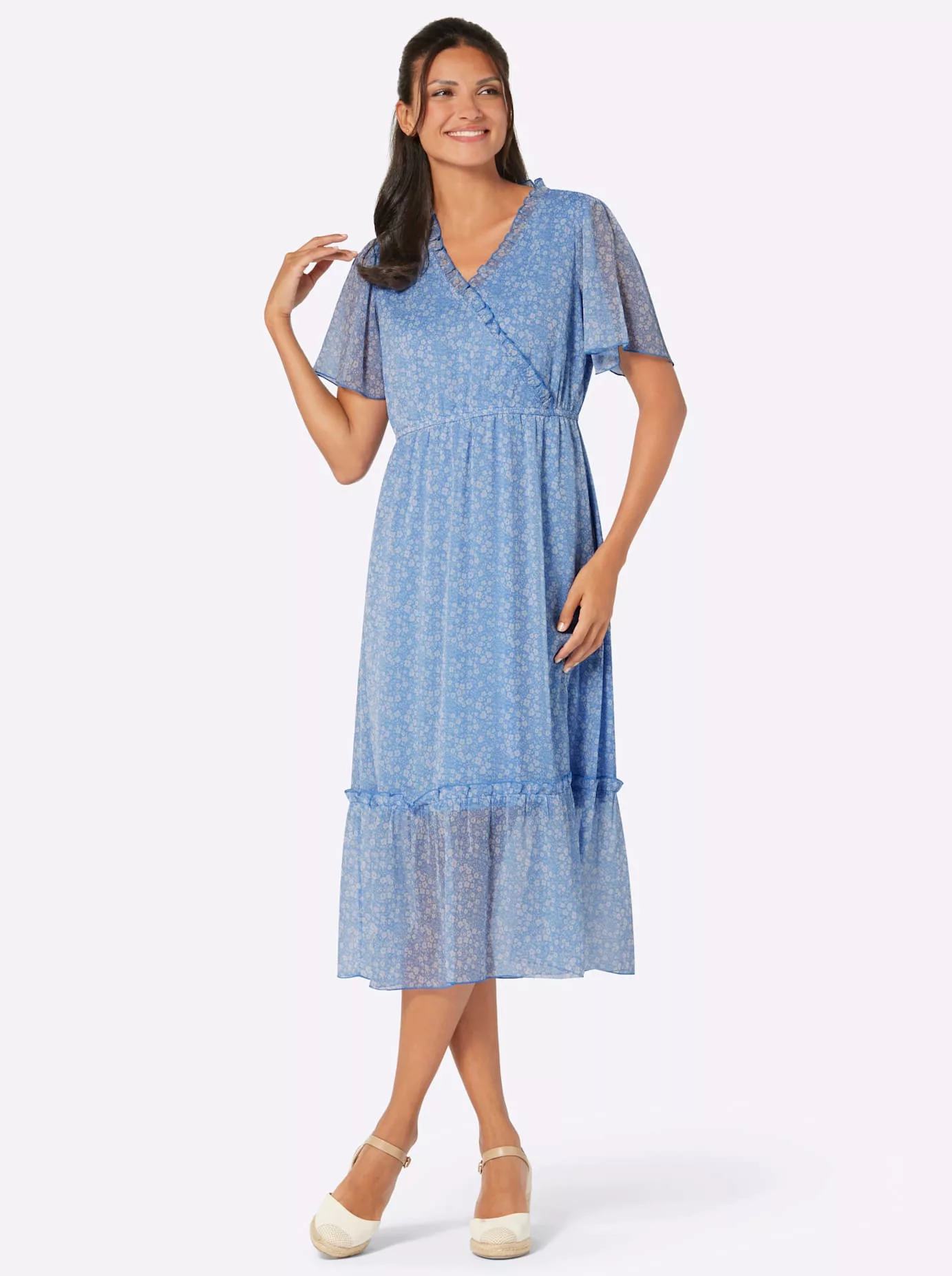 Classic Basics Volantkleid "Kleid" günstig online kaufen