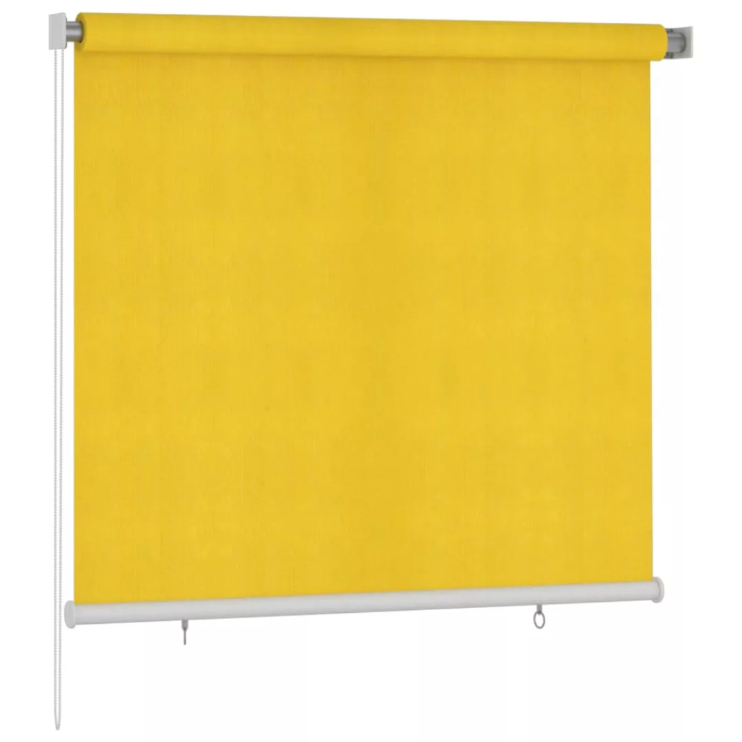 Vidaxl Außenrollo 160x140 Cm Gelb Hdpe günstig online kaufen