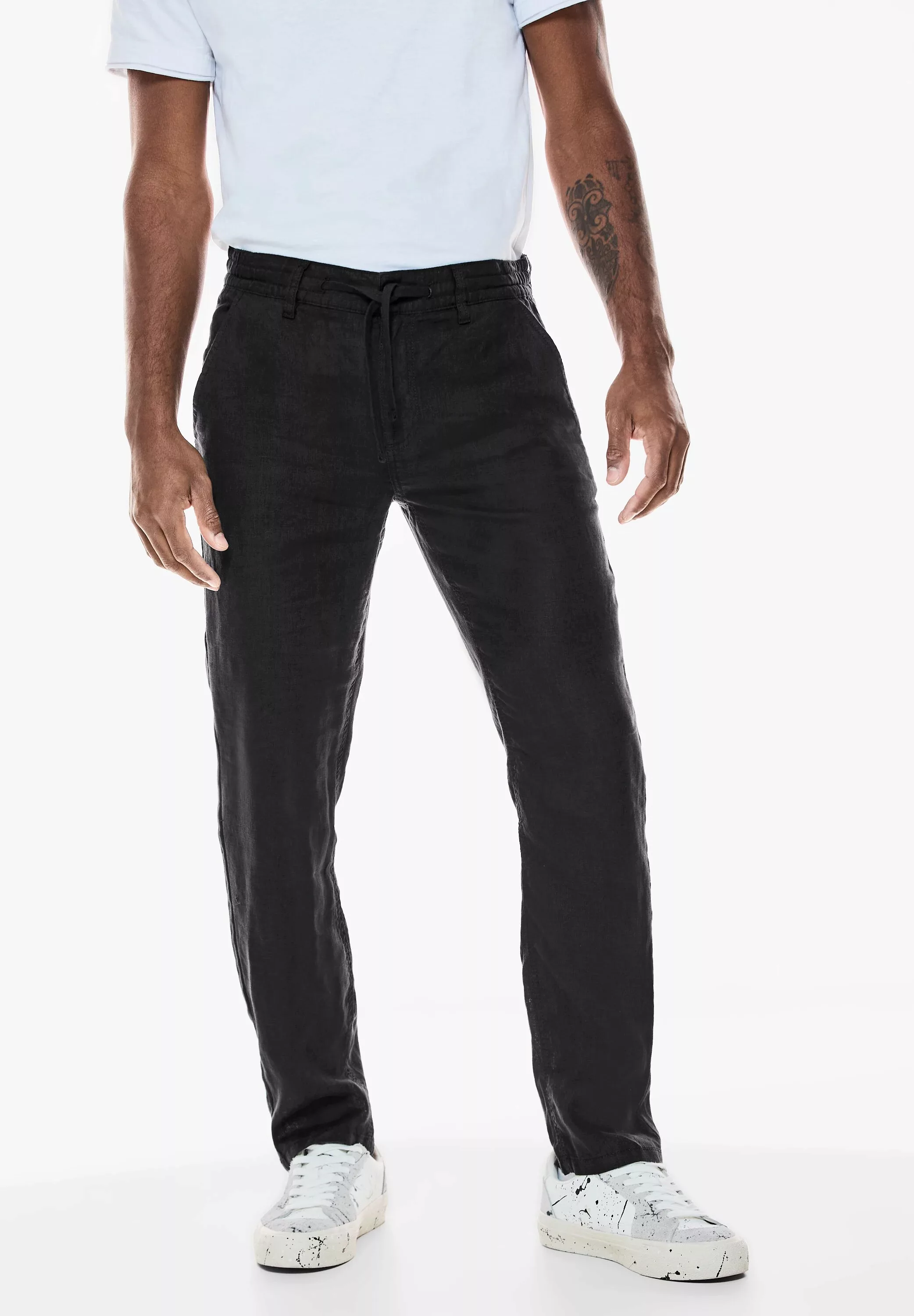 STREET ONE MEN Chinohose, Middle Waist günstig online kaufen