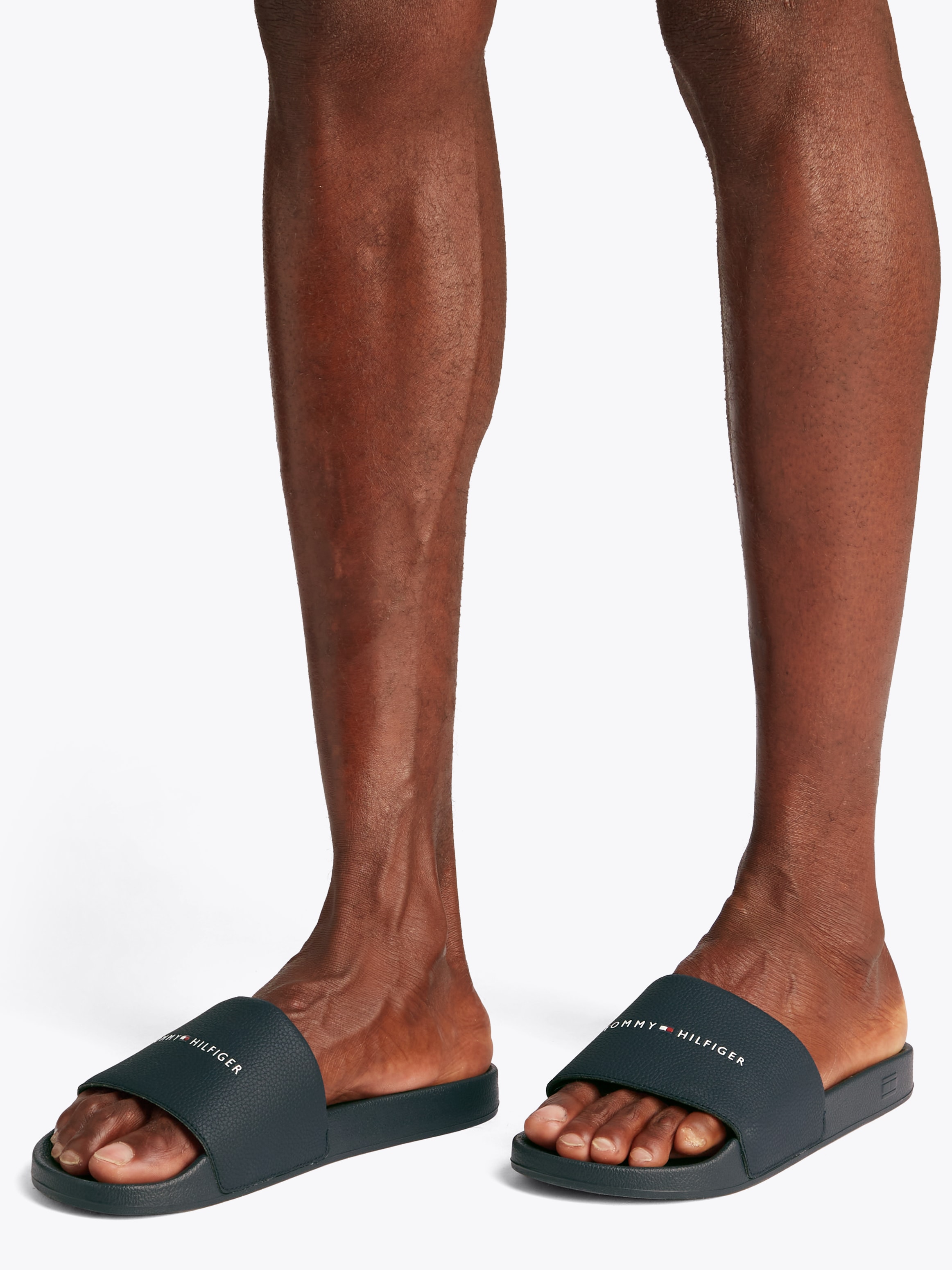 Tommy Hilfiger Pantolette "HILIFGER NYC POOL SLIDE", Schlupfschuh, Strandsc günstig online kaufen