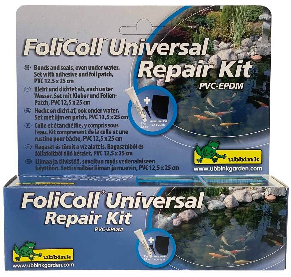 Ubbink FoliColl Kleber für Teichfolie PVC Reparaturset mit Flicken und Kleb günstig online kaufen
