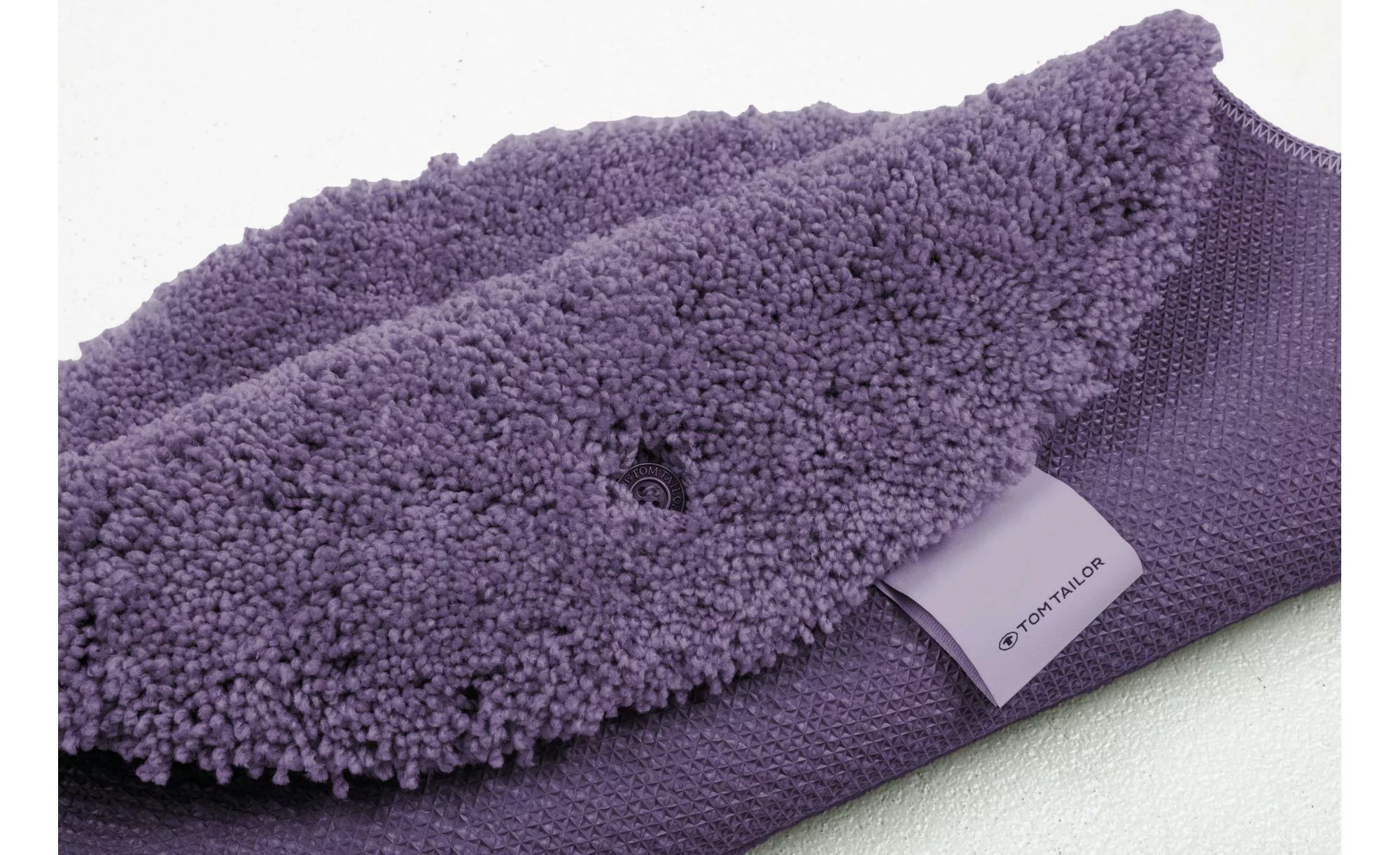 Tom Tailor Badteppich ¦ lila/violett ¦ Synthetik ¦ Maße (cm): B: 90 H: 2,7 günstig online kaufen