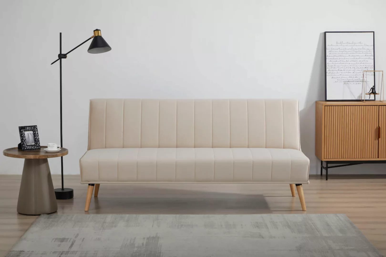 INOSIGN Schlafsofa "LUMINARA Gästesofa, Bettsofa, Couch mit Schlaffunktion, günstig online kaufen