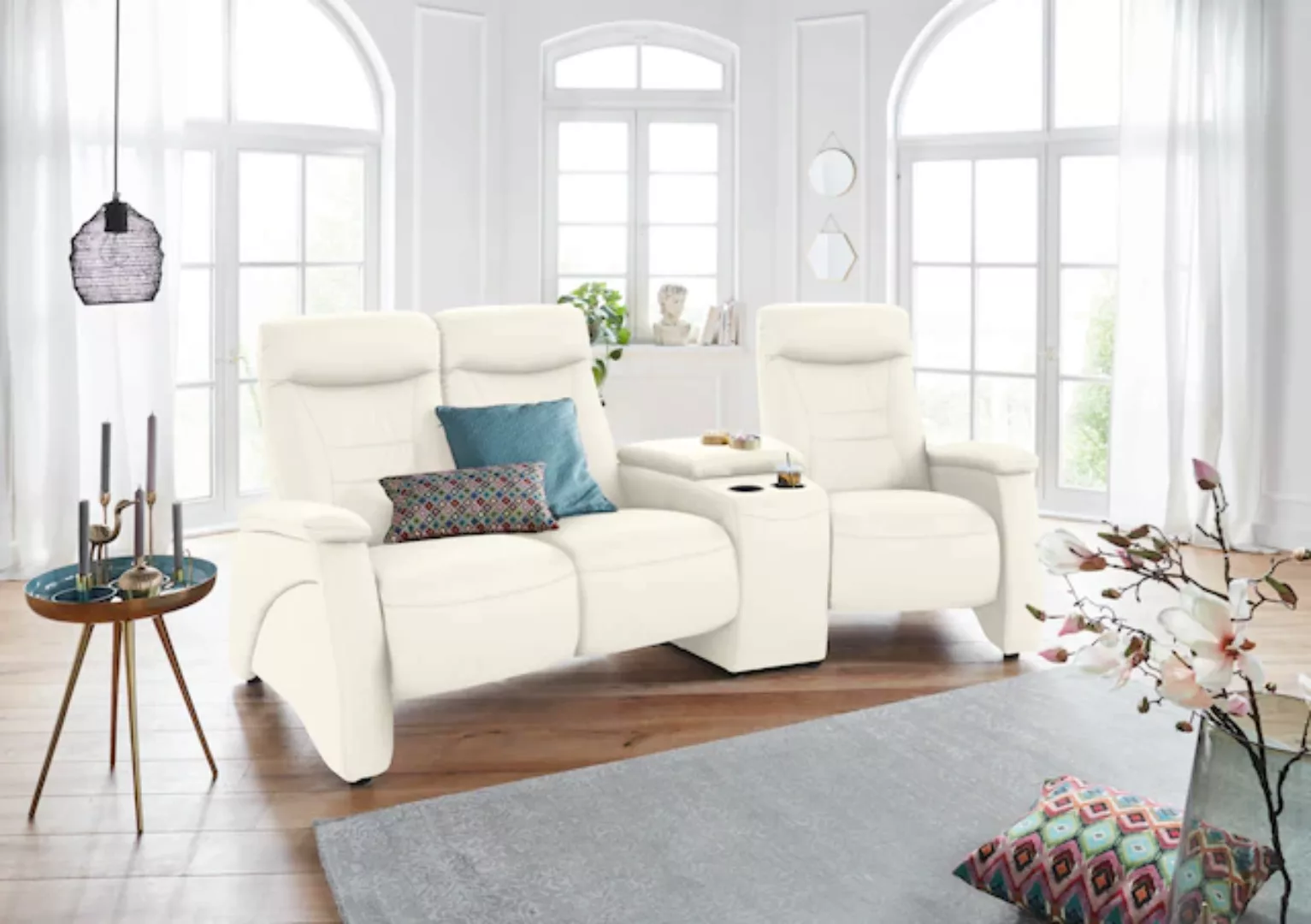 exxpo - sofa fashion 3-Sitzer Ascoli, Kinosofa mit hohem Sitzkomfort, beque günstig online kaufen