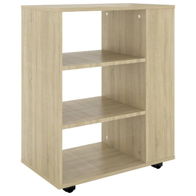 vidaXL Aktenschrank Rollschrank Sonoma-Eiche 60x35x75 cm Spanplatte günstig online kaufen