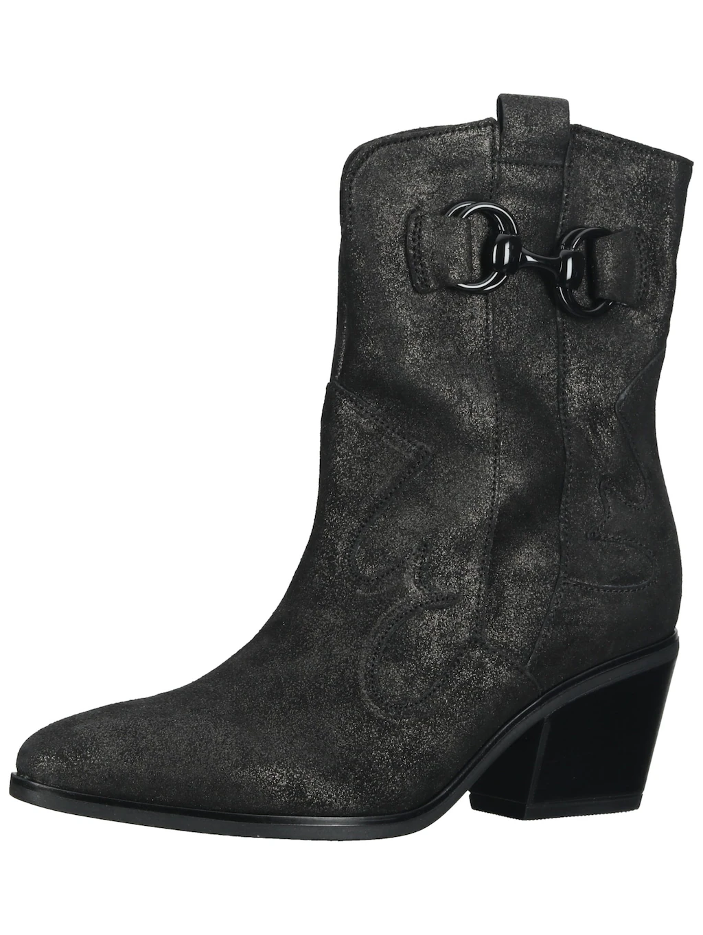 Gabor Comfort Bikerboots "Gabor Comfort Stiefelette Leder/Textil" günstig online kaufen