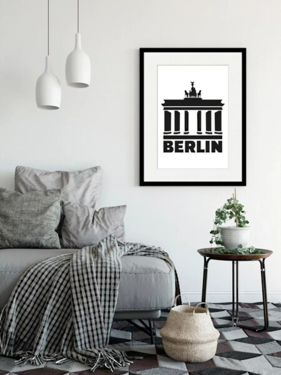 queence Bild »Berlin Brandenburger Tor«, Städte, (1 St.) günstig online kaufen