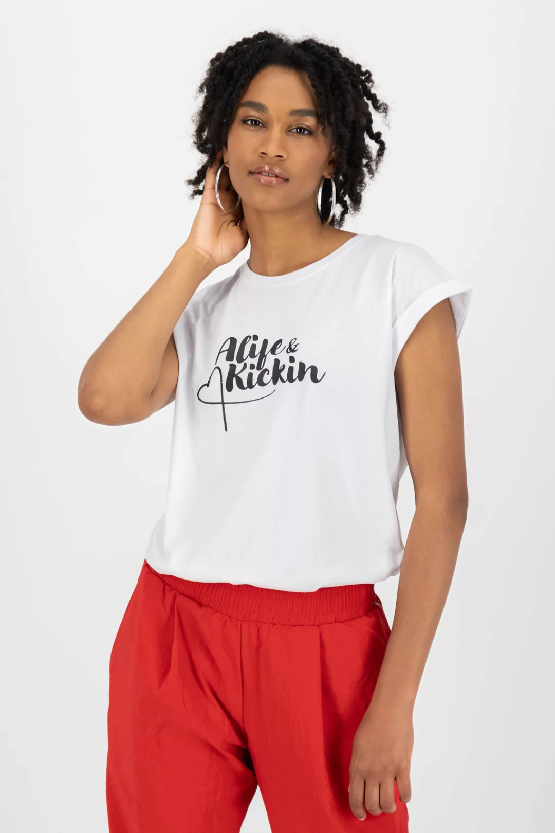 Alife & Kickin Rundhalsshirt "Damen EnidAK P" günstig online kaufen