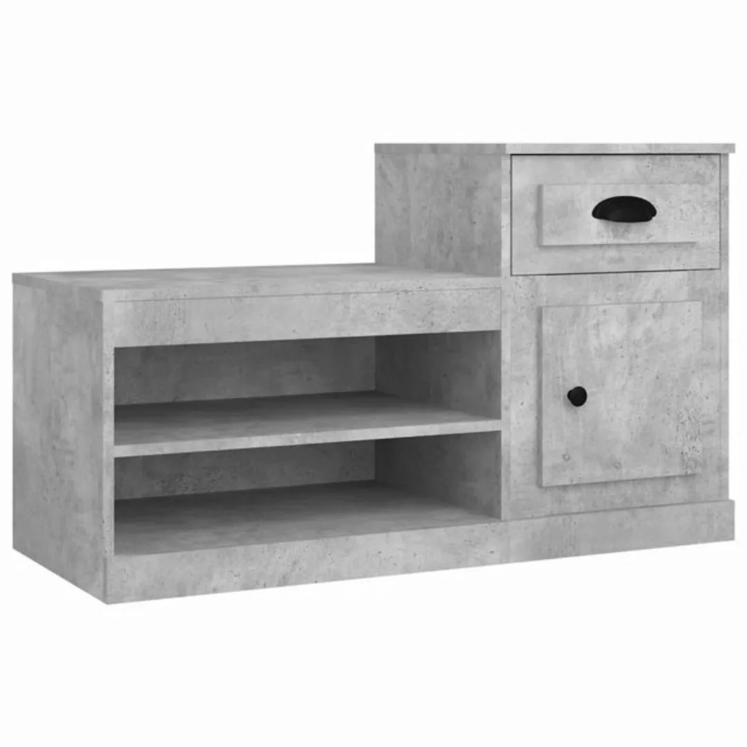 Vidaxl Schuhschrank Betongrau 100x42x60 Cm Holzwerkstoff günstig online kaufen