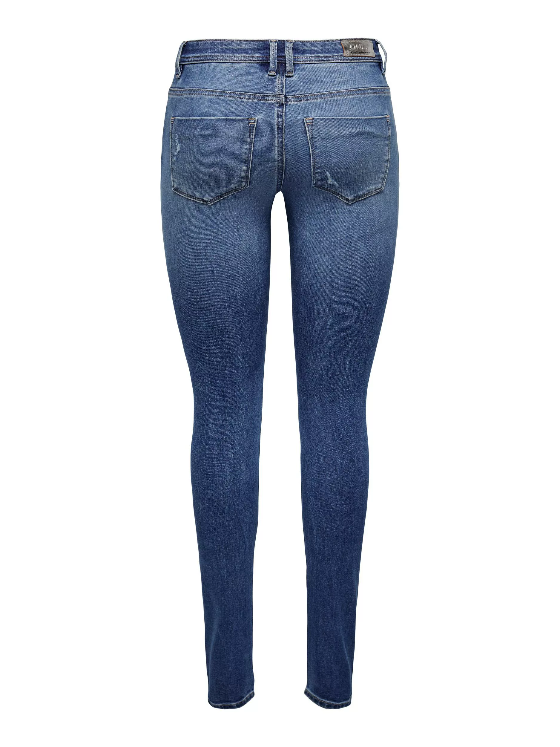 ONLY Skinny-fit-Jeans ONLSHAPE REG SKINNY DNM GEN857 mit Destroyed Effekt günstig online kaufen