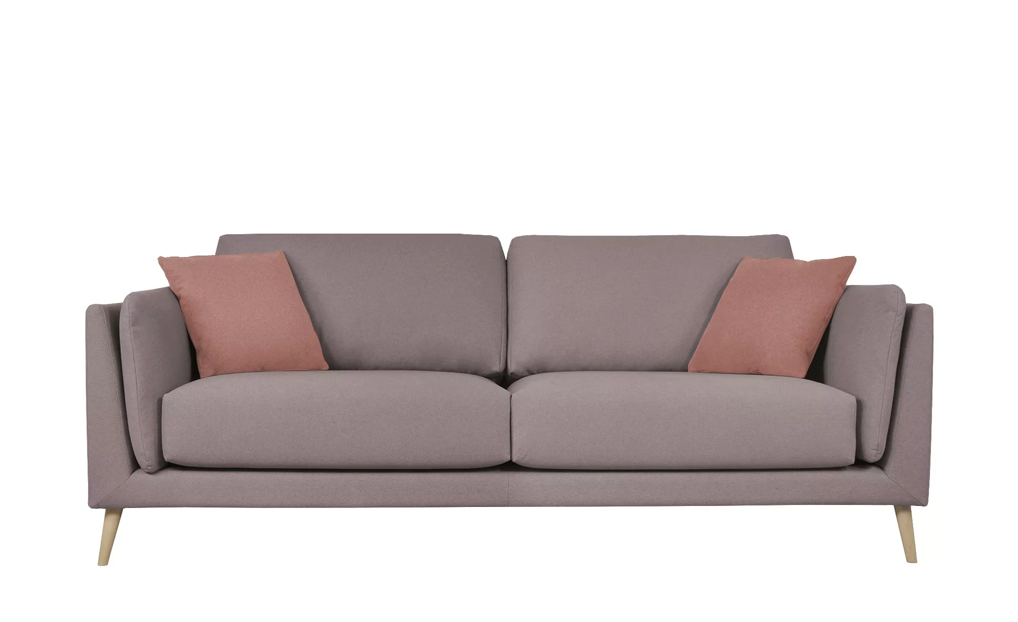 smart Sofa, 3-sitzig - rosa/pink - 214 cm - 87 cm - 96 cm - Polstermöbel > günstig online kaufen