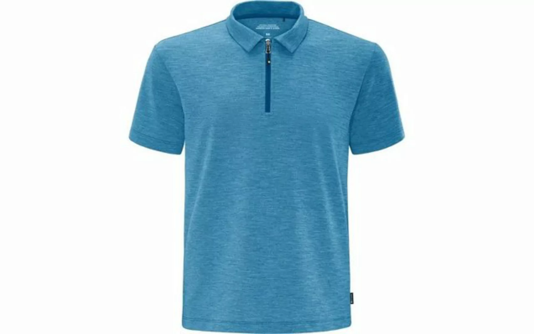 SCHNEIDER Sportswear Poloshirt MELM-POLO BLUEWAVE-MELIERT günstig online kaufen