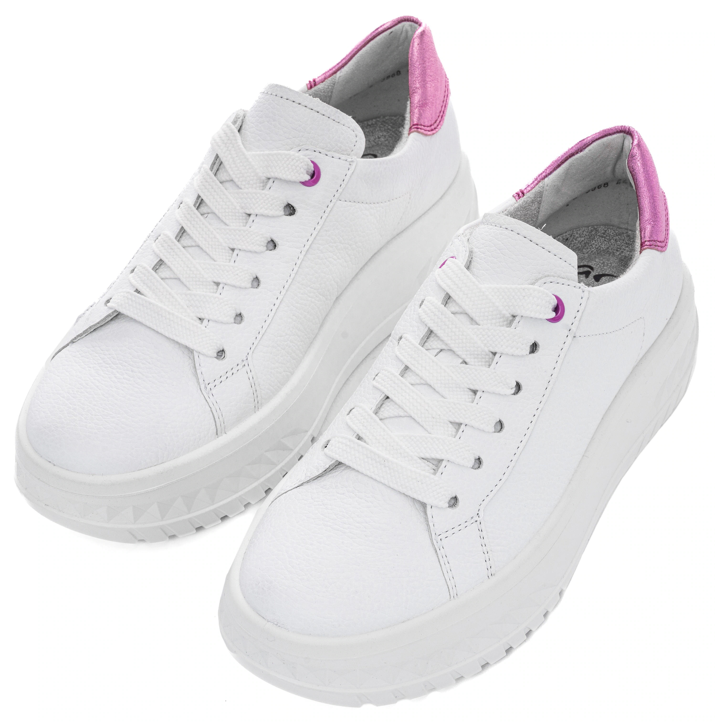 Ara Plateausneaker "MONACO", Plateausneaker, Schnürschuh im Metallic Look, günstig online kaufen