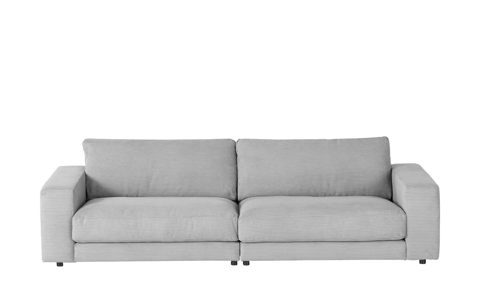 Jette Home Sofa Cord Sila ¦ grau ¦ Maße (cm): B: 290 H: 85 T: 127 Polstermö günstig online kaufen