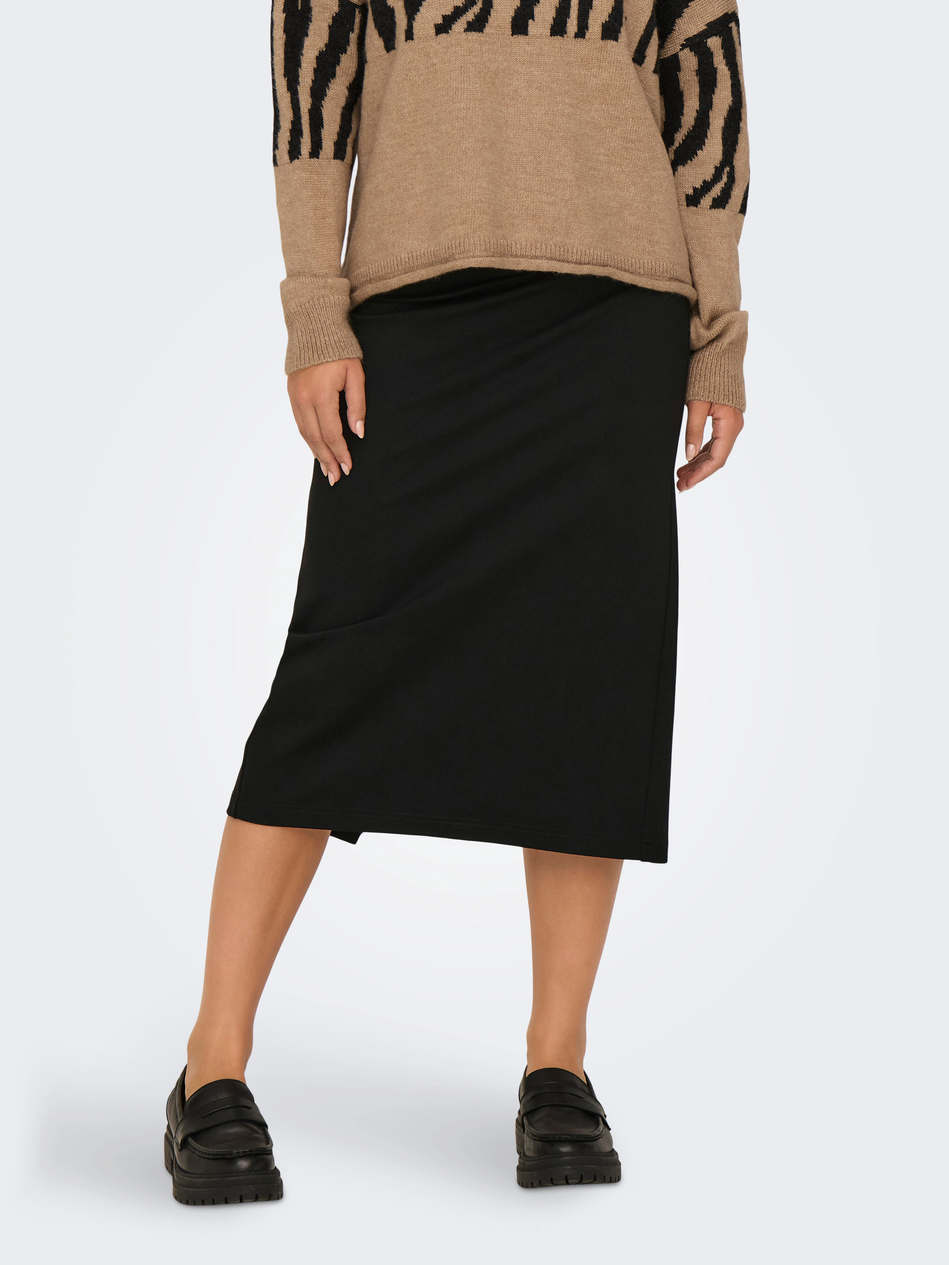 ONLY Bleistiftrock "ONLTIA HW LONG SLIT PENCIL SKIRT CC PNT" günstig online kaufen