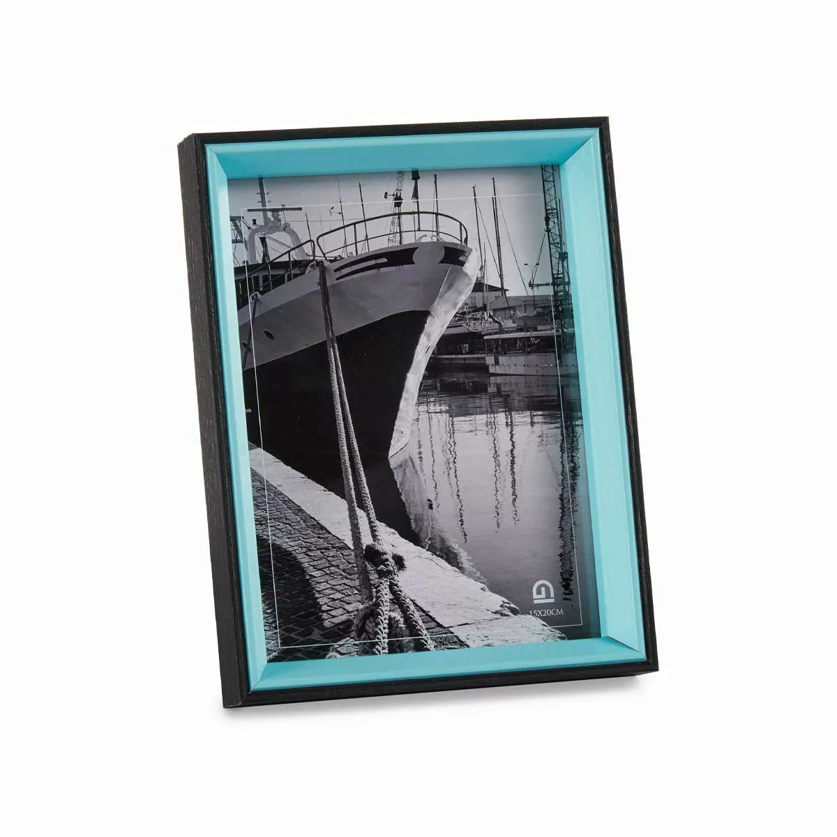 Fotorahmen Kristall Schwarz Blau Holz Mdf (3 X 22 X 17 Cm) (6 Stück) günstig online kaufen