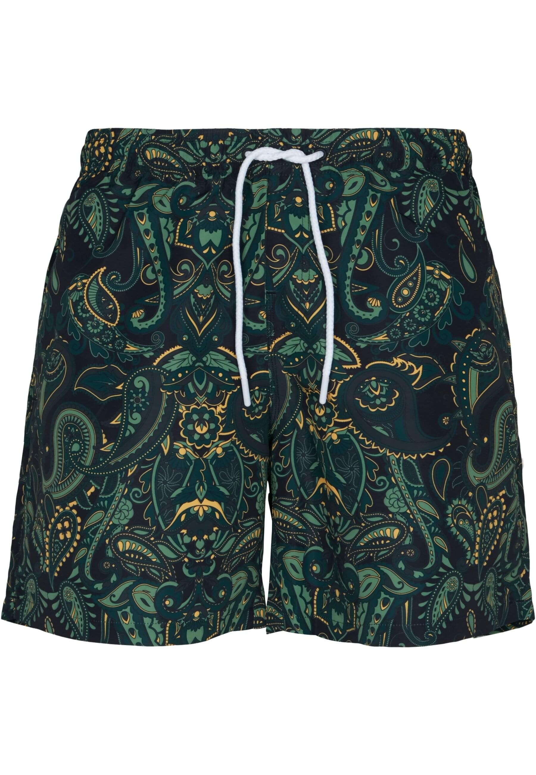 URBAN CLASSICS Badeshorts "Urban Classics Herren Paisley Swim Shorts" günstig online kaufen