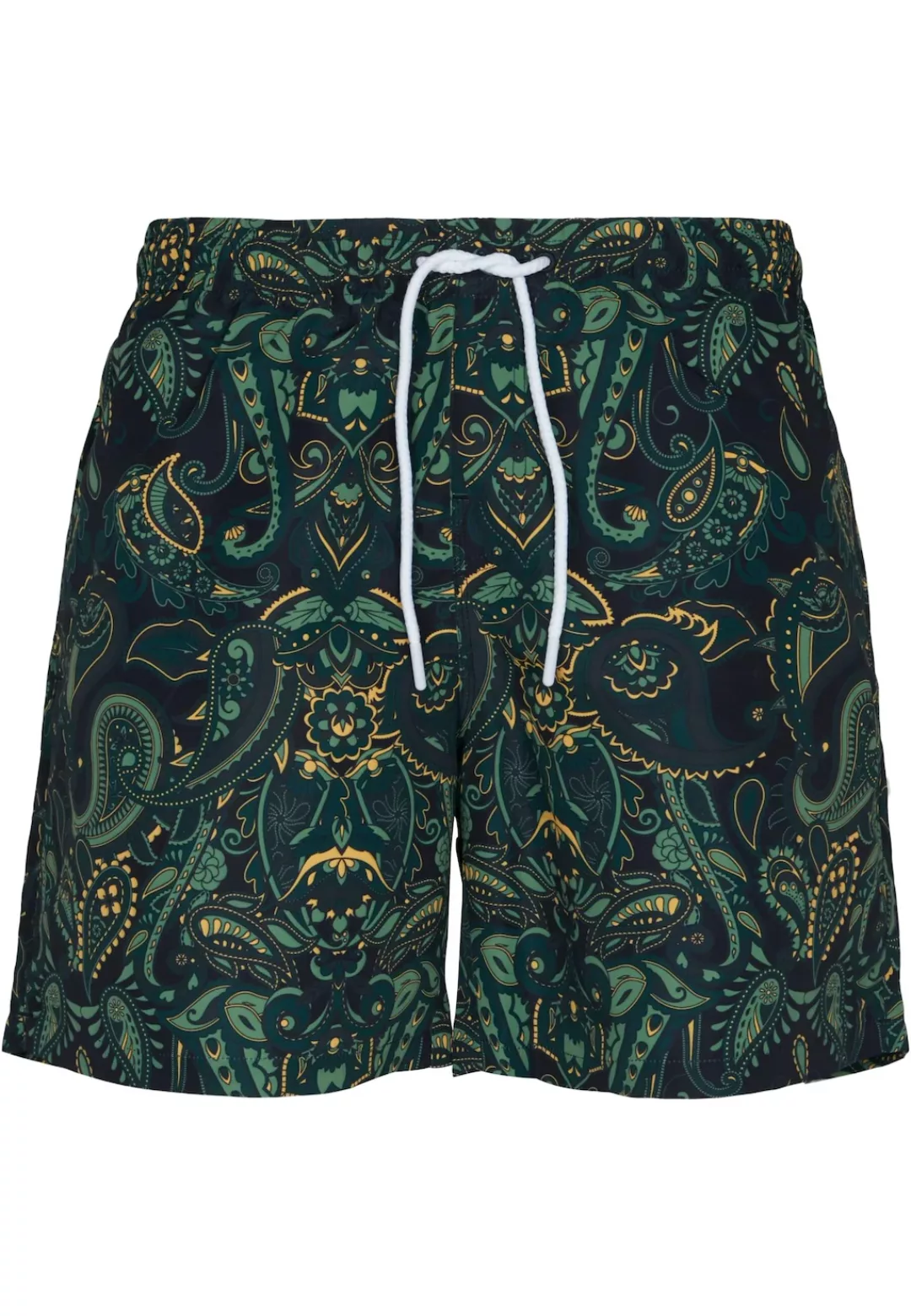 URBAN CLASSICS Badeshorts "Urban Classics Herren Paisley Swim Shorts" günstig online kaufen