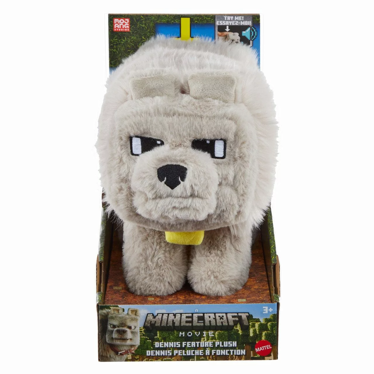 Mattel® Plüschfigur Minecraft, Dennis the Wolf günstig online kaufen
