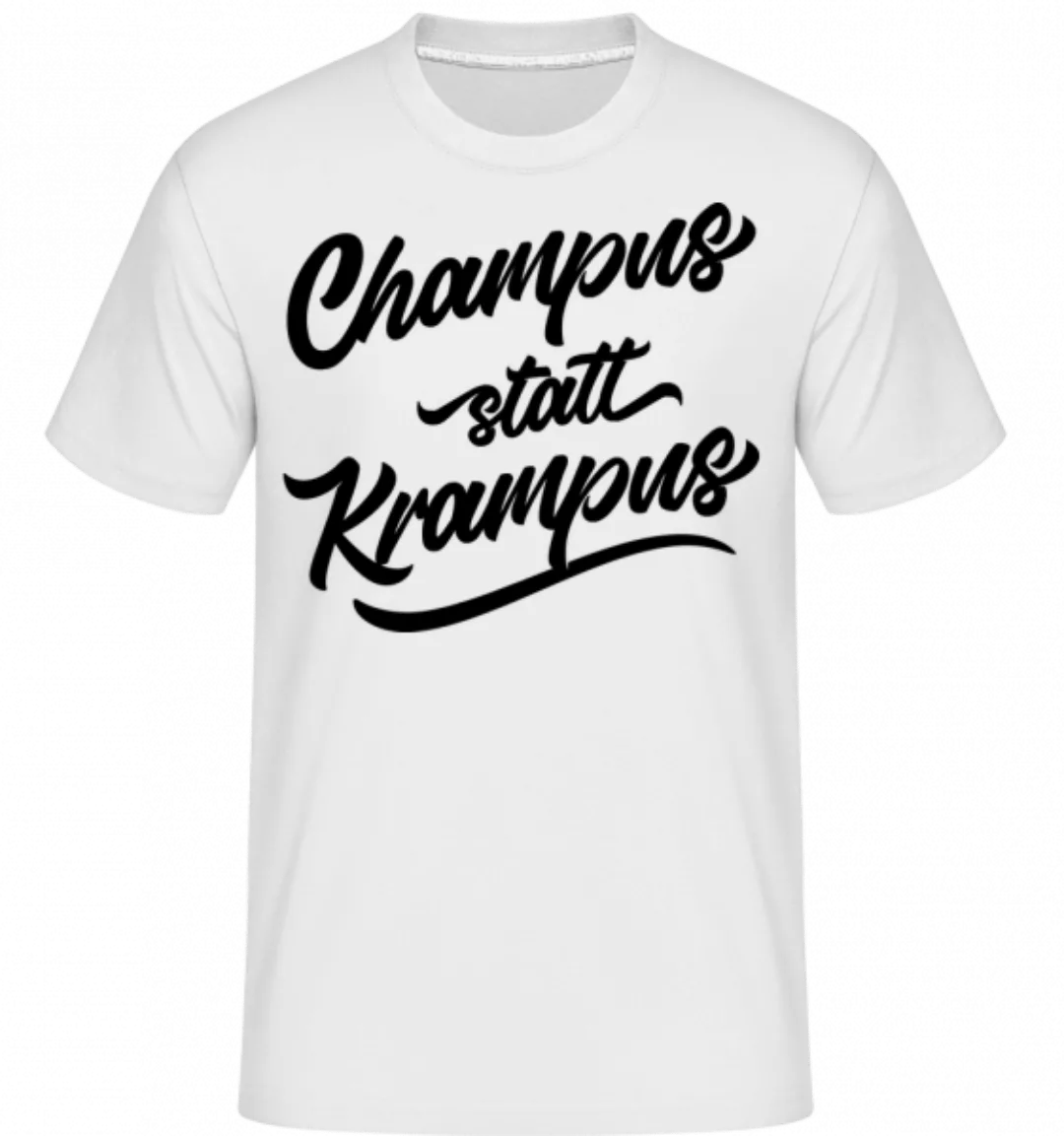 Champus Statt Krampus · Shirtinator Männer T-Shirt günstig online kaufen