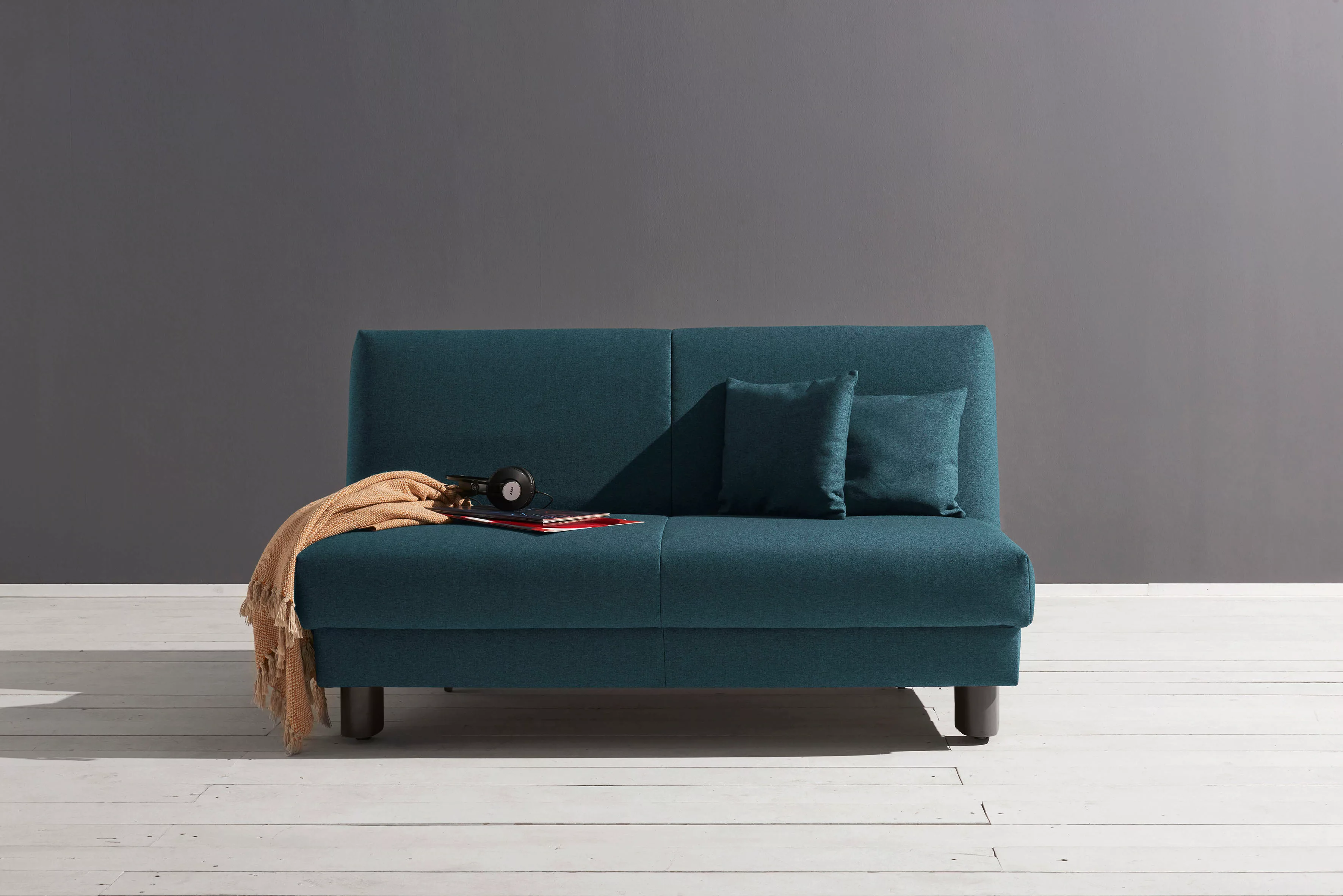 ell + ell Schlafsofa »Enny«, Liegefläche Breite 155 cm, Liegehöhe 45 cm, Fü günstig online kaufen