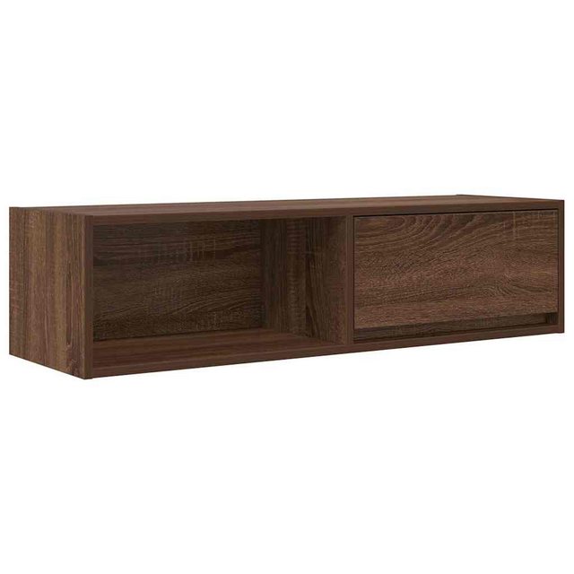 vidaXL TV-Schrank TV-Schrank Braun Eichen-Optik 100x31x25,5 cm Holzwerkstof günstig online kaufen