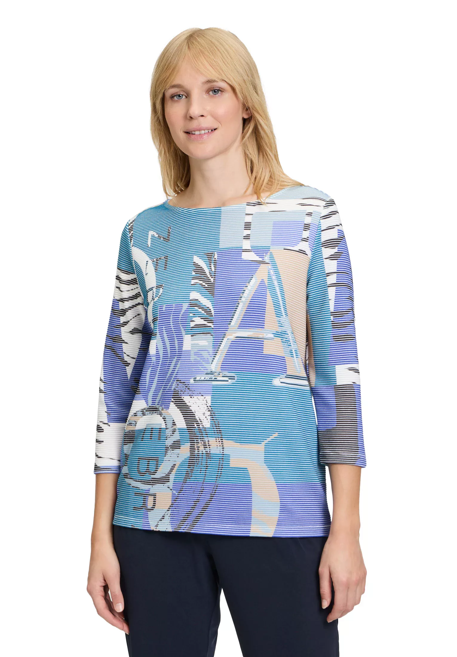 Betty Barclay Sweatshirt "Betty Barclay Sweatshirt mit Rippenstruktur", Sto günstig online kaufen