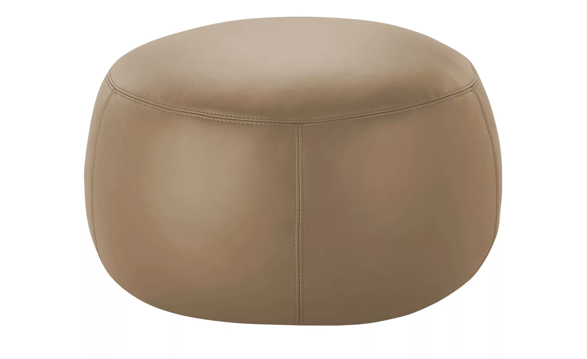 Max Schelling Hocker  Zenit ¦ beige ¦ Maße (cm): H: 40  Ø: 60 Polstermöbel günstig online kaufen