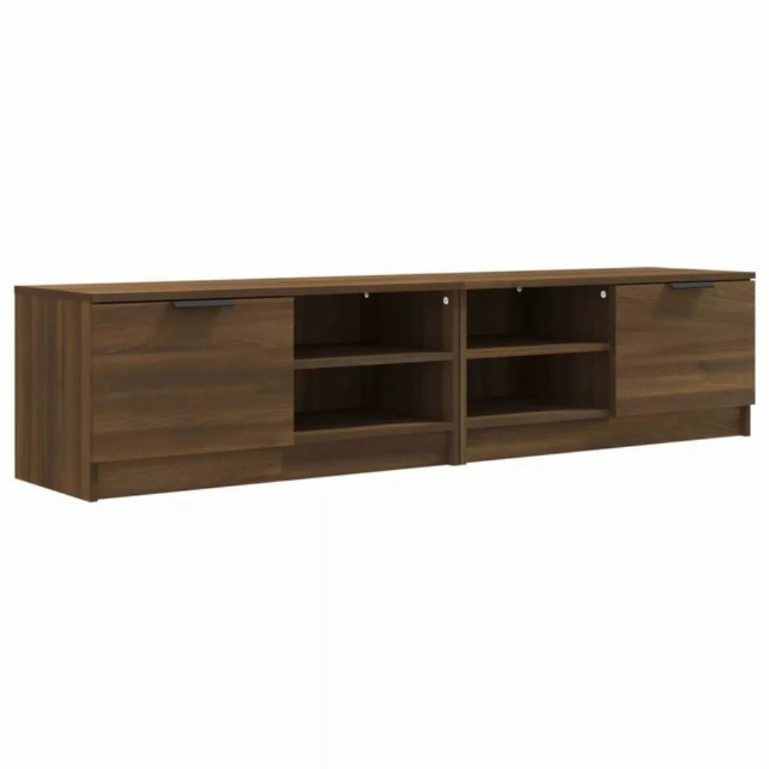 vidaXL TV-Schrank TV-Schränke 2Stk. Braun Eichen-Optik 80x35x36,5cm Holzwer günstig online kaufen