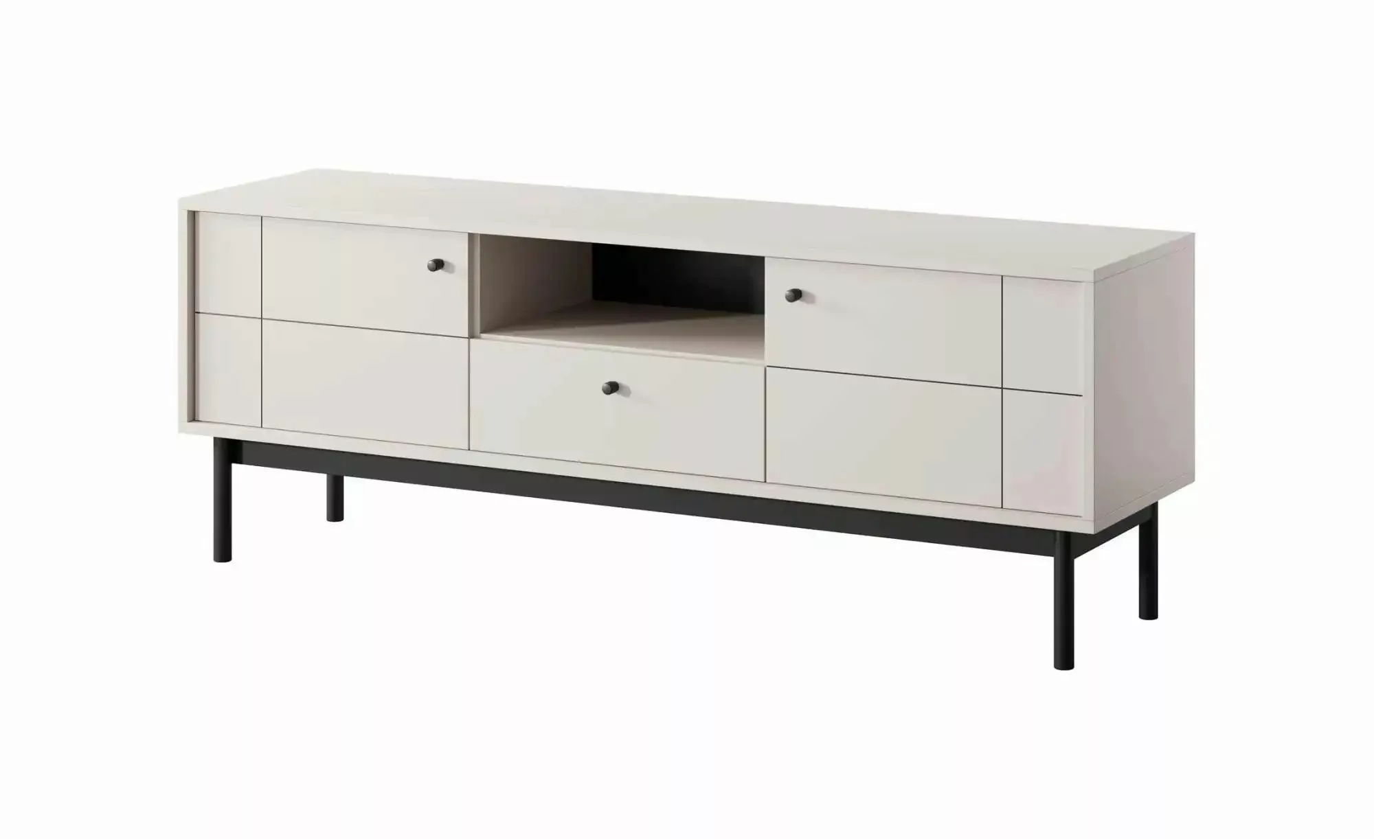Lowboard Panda ¦ beige ¦ Maße (cm): B: 154 H: 57 Kommoden & Sideboards > L günstig online kaufen