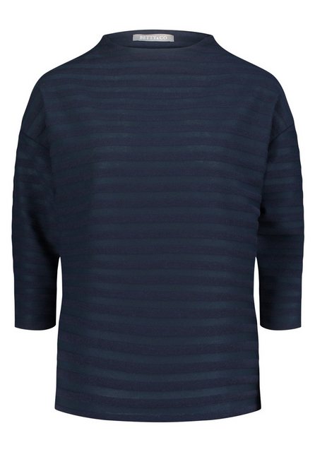 Betty&Co T-Shirt Shirt Kurz 3/4 Arm, Navy Blue günstig online kaufen