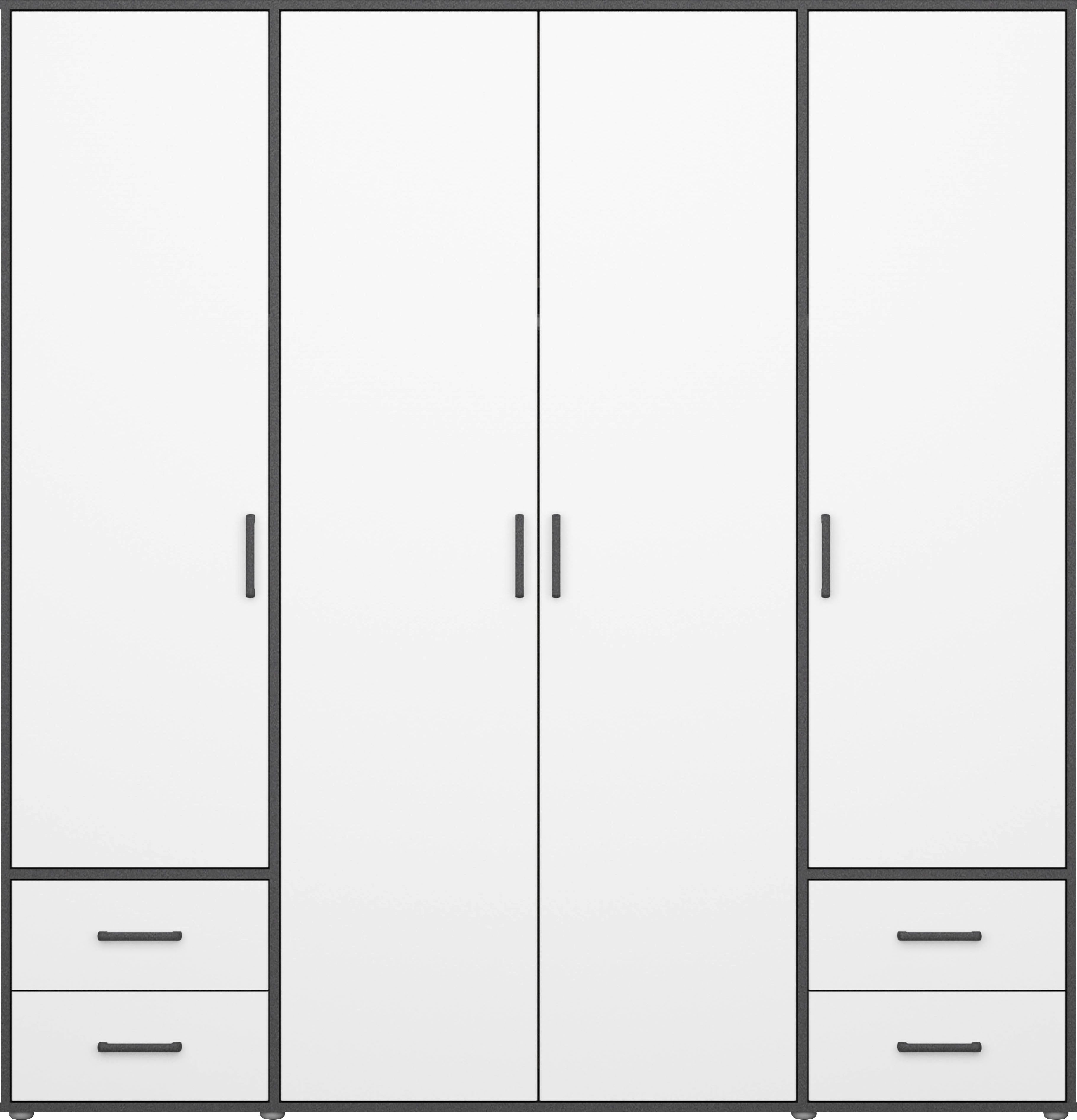 rauch Drehtürenschrank "Kleiderschrank Schrank Garderobe Wäscheschrank VOYA günstig online kaufen
