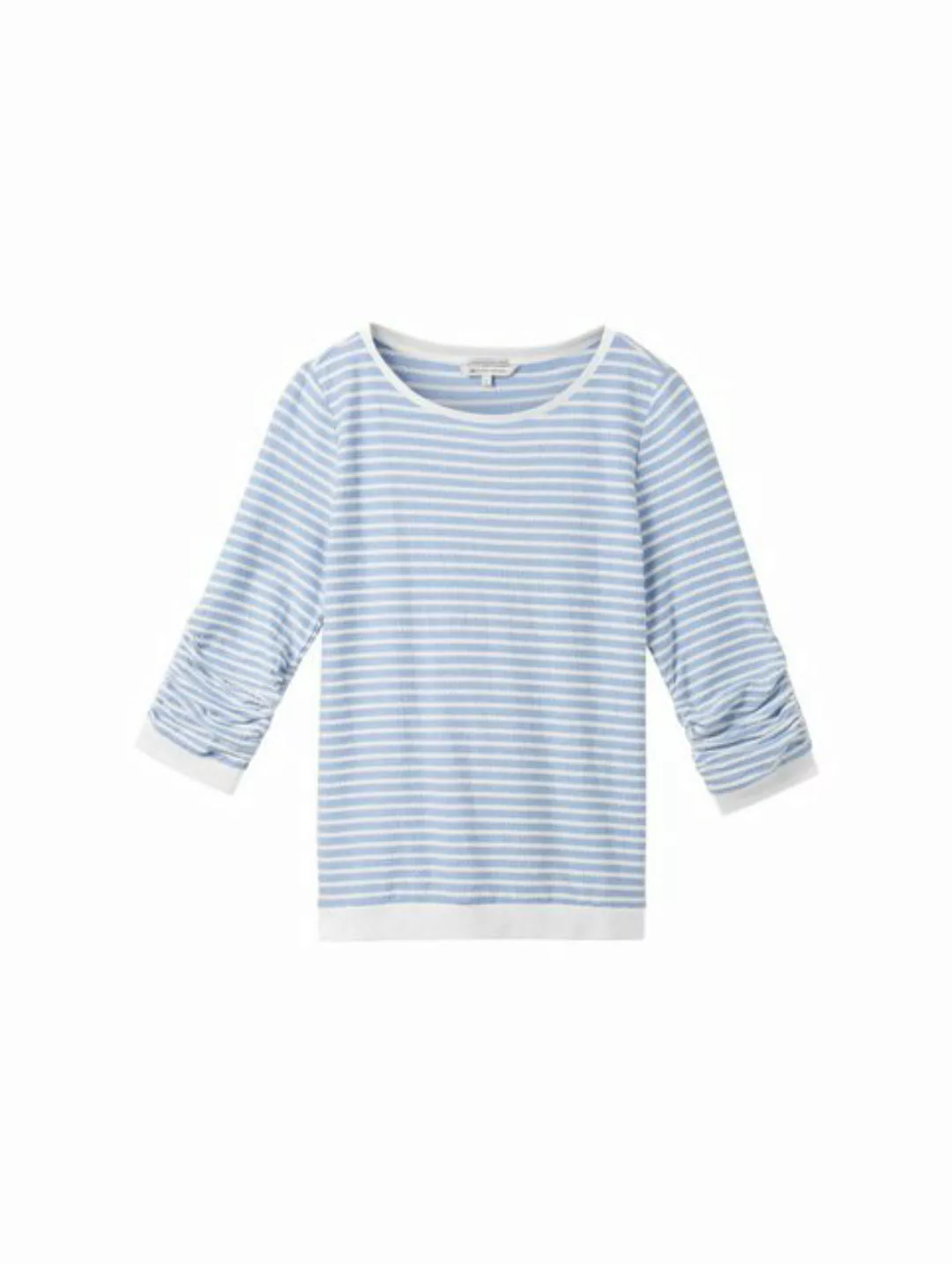 TOM TAILOR Sweatshirt striped jacquard swe günstig online kaufen