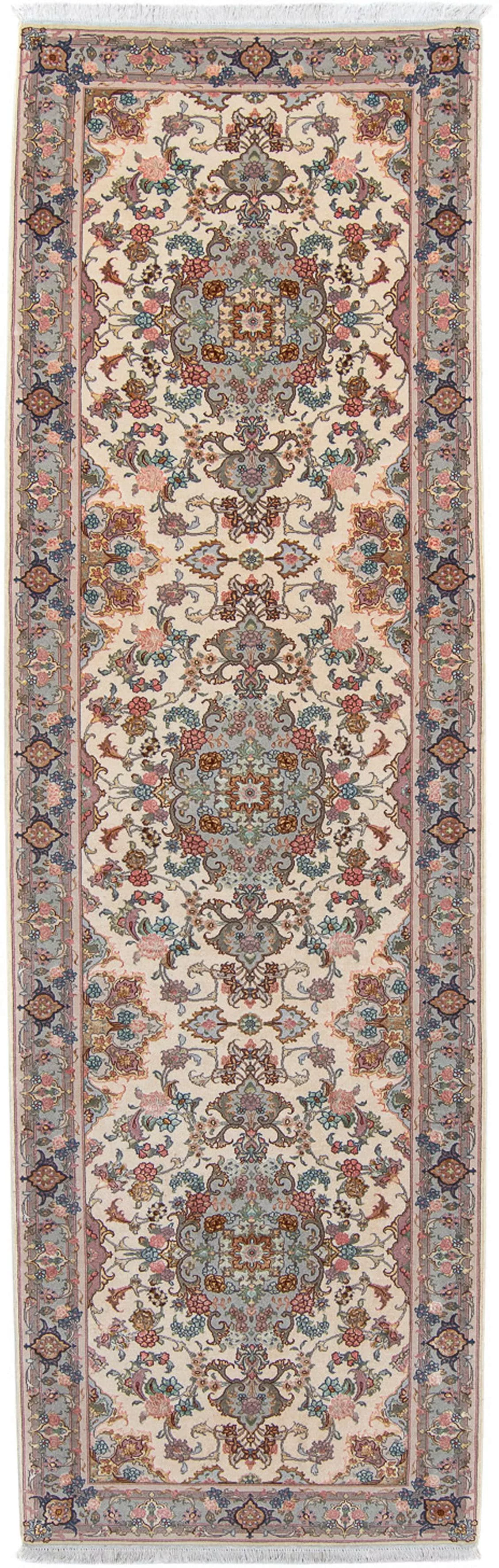 morgenland Orientteppich »Perser - Täbriz - Royal - 355 x 92 cm - beige«, r günstig online kaufen