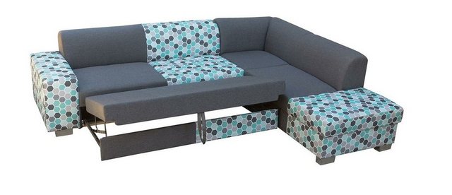 JVmoebel Ecksofa Sofa Schlafsofa Designer Sofa mit Bettfunktion / Bettkaste günstig online kaufen