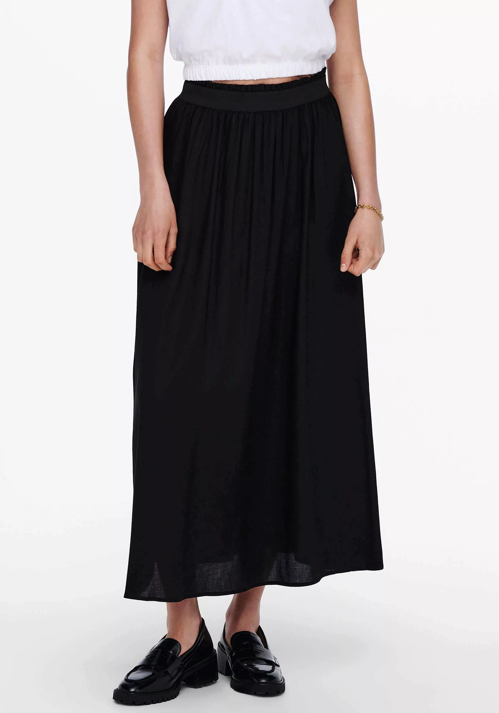 ONLY Maxirock "ONLVENEDIG LIFE LONG SKIRT WVN NOOS" günstig online kaufen