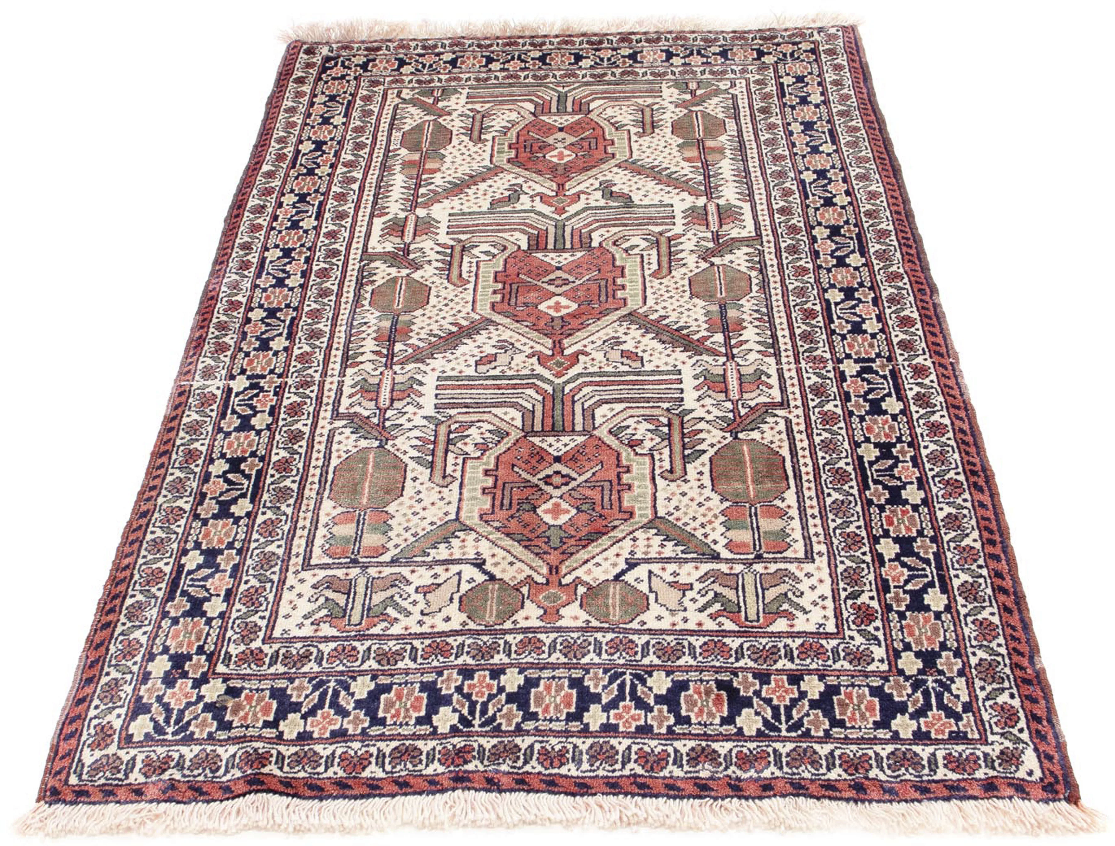 morgenland Orientteppich »Belutsch - 159 x 92 cm - beige«, rechteckig, Wohn günstig online kaufen
