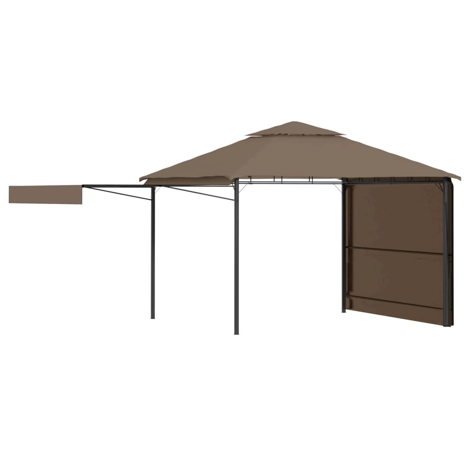 Pavillon Mit Doppelt Erweiterten Dächern 3x3x2,75 Cm 180 G/mãâ² günstig online kaufen