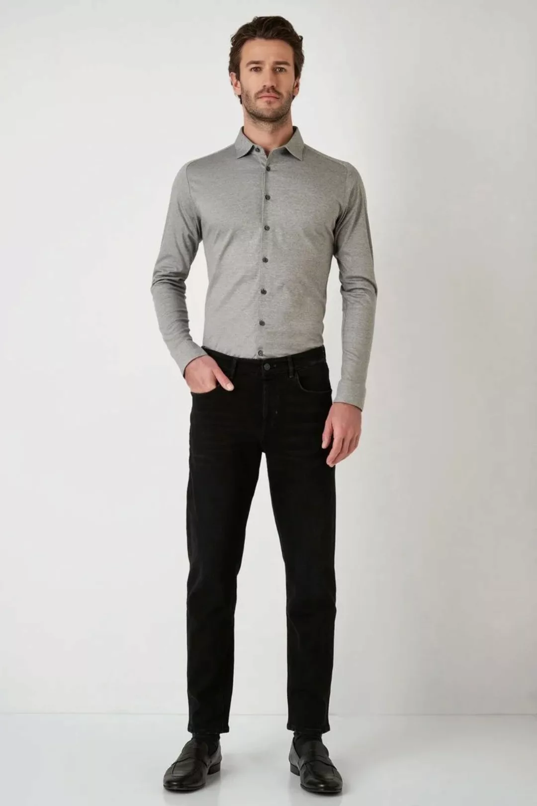 DESOTO Hemd Kent Grau - Größe 3XL günstig online kaufen