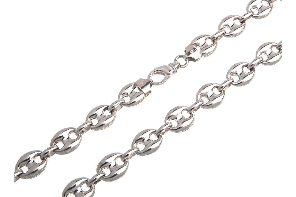 Silberkettenstore Silberkette Kaffeebohnenkette 11,5mm - 925 günstig online kaufen